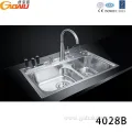 Commercial and Home Kitchen SUS304 Pressed Kitchen Sink